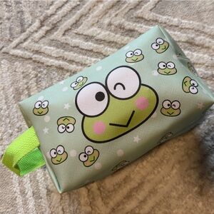 Sanrio Kerokeroppi Print Pencil/Makeup Pouch